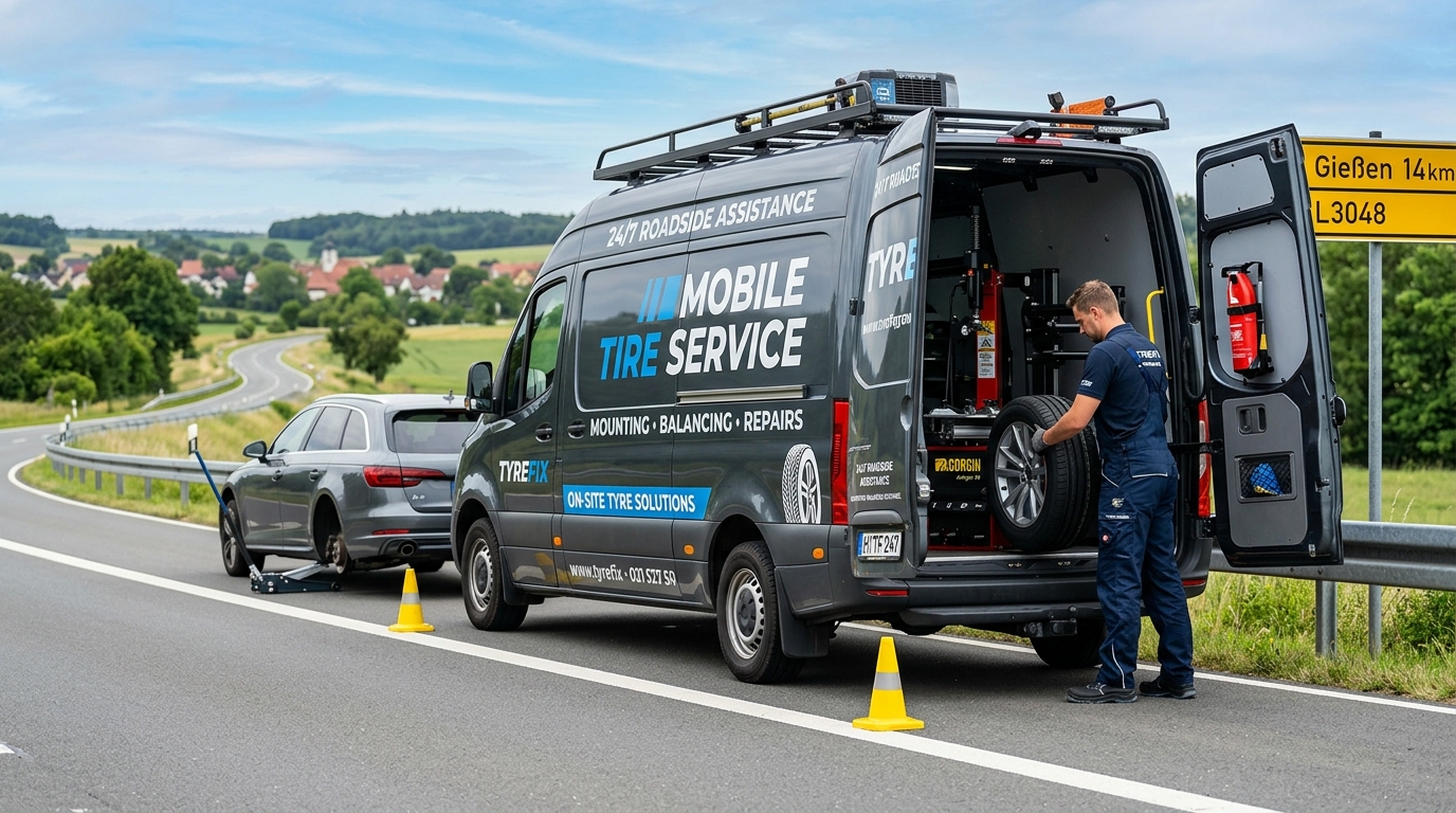 Mobiele Bandencentrale Servicewagen Gent